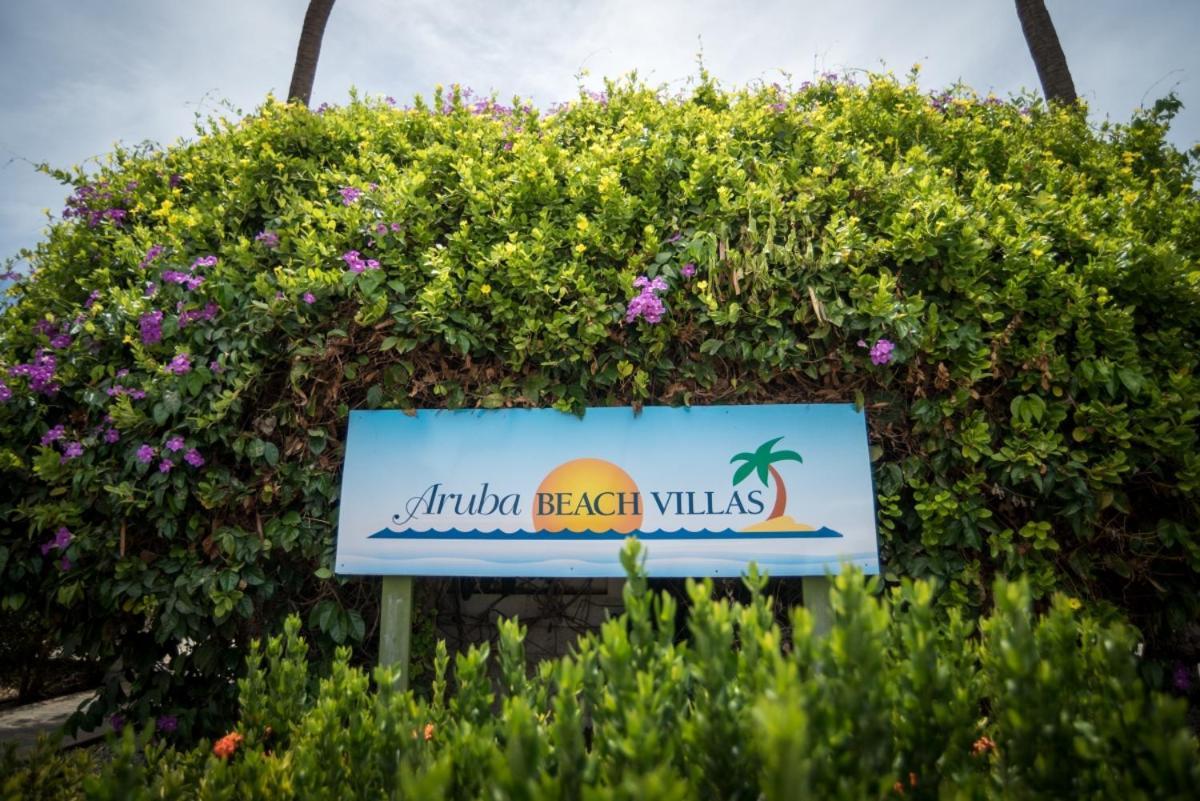 Aruba Beach Villas Palm Beach Exteriör bild